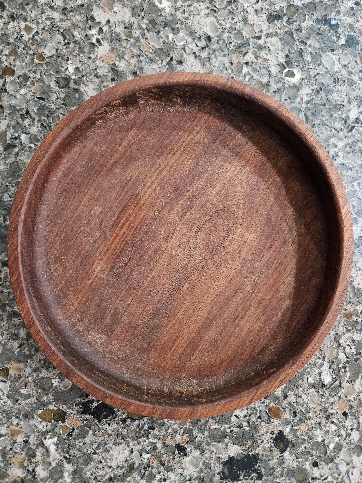 WOOD BY ELEKTRA, ROUND DISH 6"