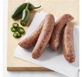 HERITAGE RED WATTLE PORK, CHEDDAR CHEESE & JALAPENO BRATS