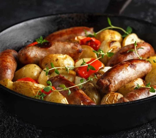 Bratwurst and Potato Hash