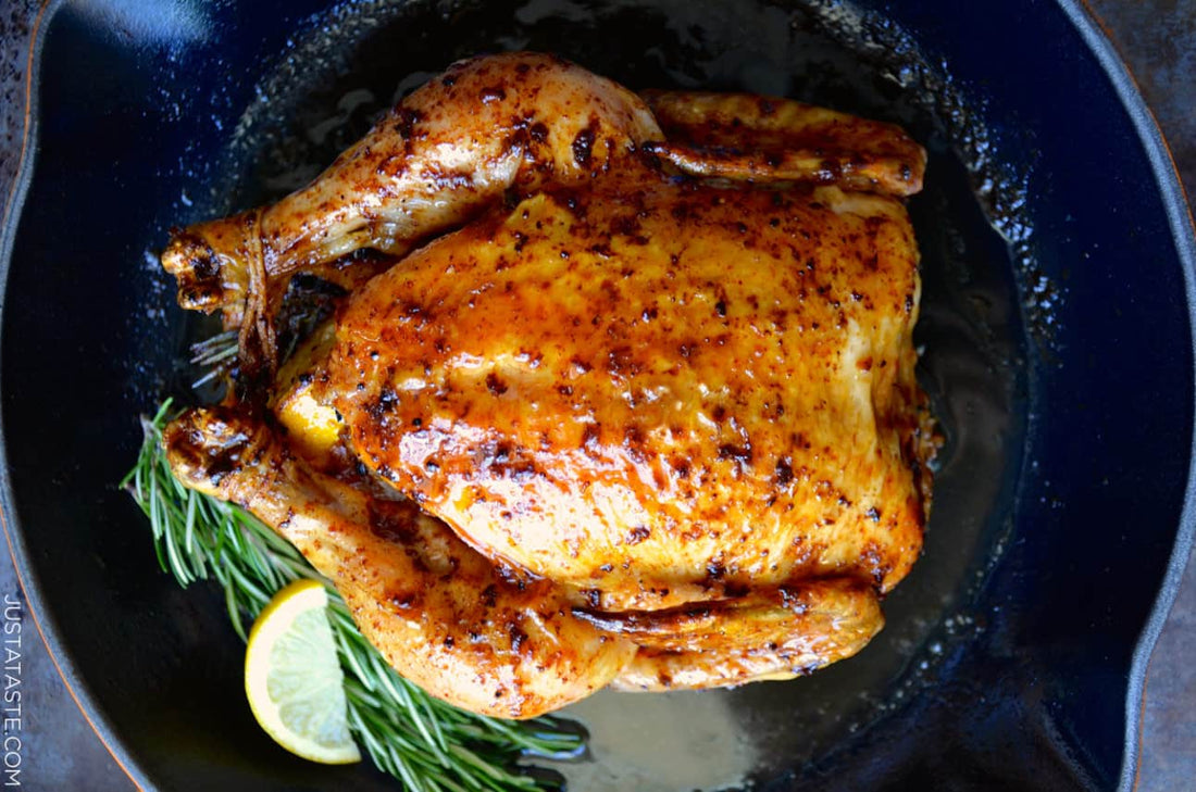 Roast Chicken with Lemon and Rosemary