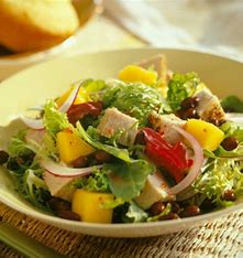 Refreshing Red Wattle Pork and Mango Salad