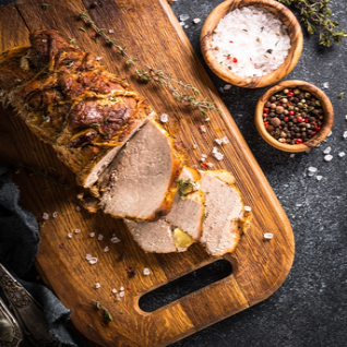 HERITAGE RED WATTLE PORK, BONELESS TENDERIZED LOIN CHOP